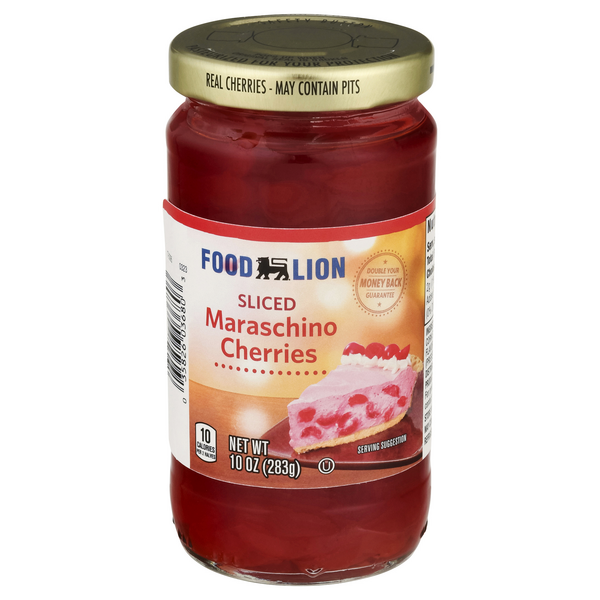 Food Lion Sliced Maraschino Cherries