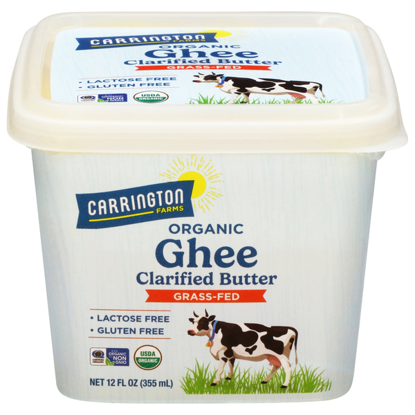 Carrington Farms Organic Grass-fed Ghee (Clarified Butter)