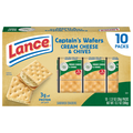 Lance Captain's Wafers Cream Cheese & Chives Sandwich Crackers - 10 ct