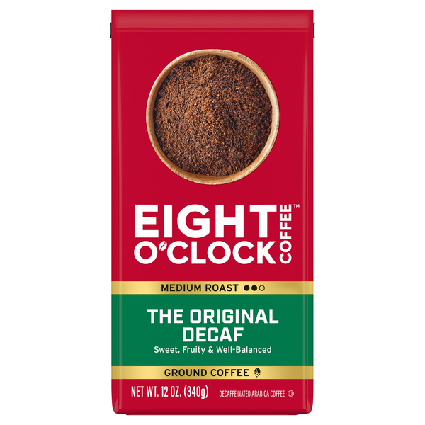Eight O'Clock Decaf The Original Medium Roast Ground Coffee
