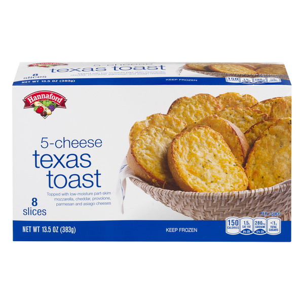 Hannaford 5 Cheese Texas Toast - 8 ct Frozen