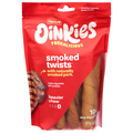 Hartz Oinkies Pig Skin Twists Smoked Flavor Rawhide Free Dog Chews - 10 ct