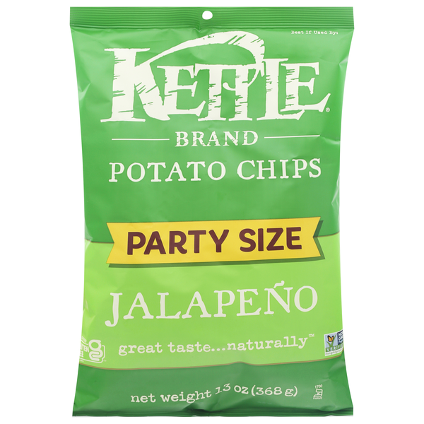 Kettle Brand Jalapeno Potato Chips Party Size
