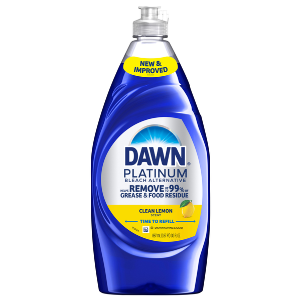 Dawn Platinum Clean Lemon Liquid Dish Soap