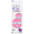 ImPRESS Color FX Press-On Nails Short Length Late Night