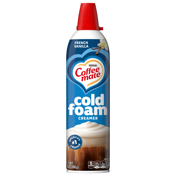 Coffee mate French Vanilla Cold Foam Coffee Creamer