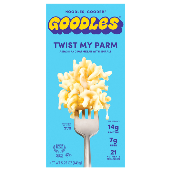 Goodles Twist My Parm Asiago & Parmesan with Spirals