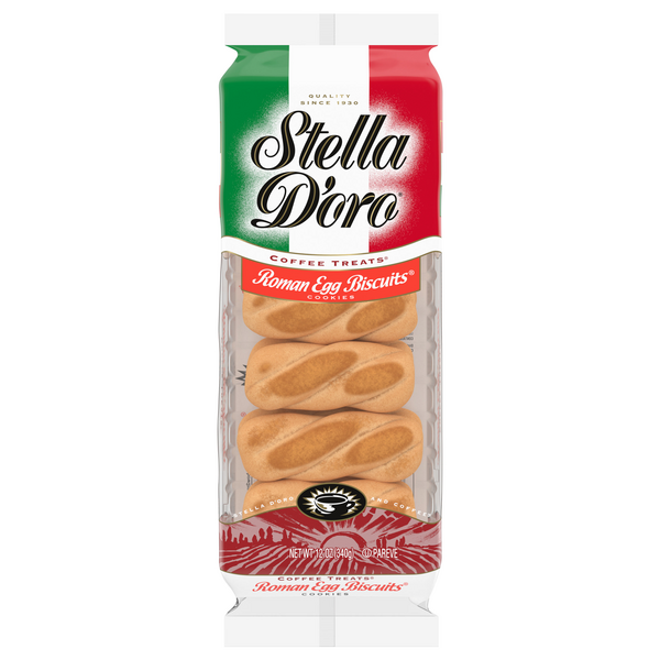 Stella D'oro Coffee Treats Roman Egg Biscuits Cookies