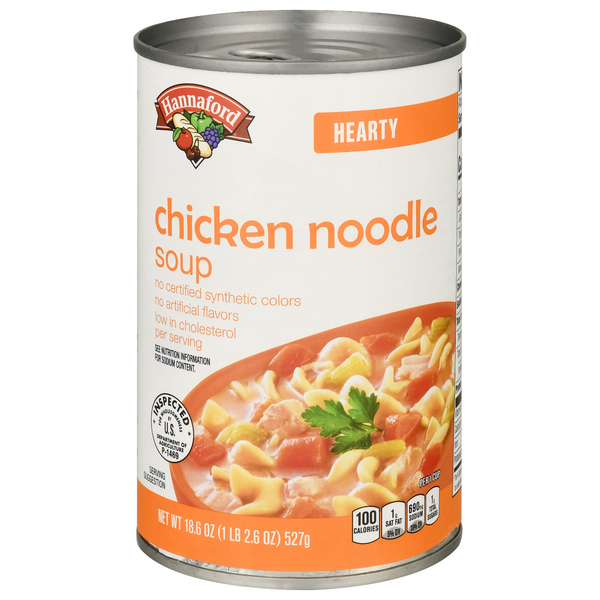 Hannaford Hearty Chicken Noodle Soup