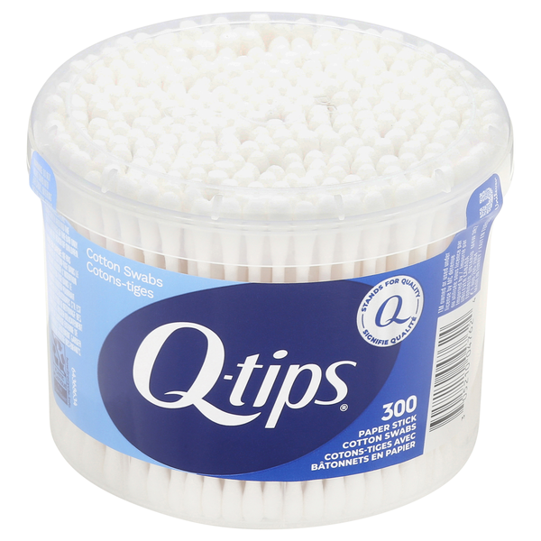 Q-tips Paper Stick Cotton Swabs