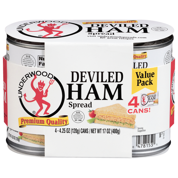 Save on Underwood Deviled Ham Spread 4 ct Order Online Delivery