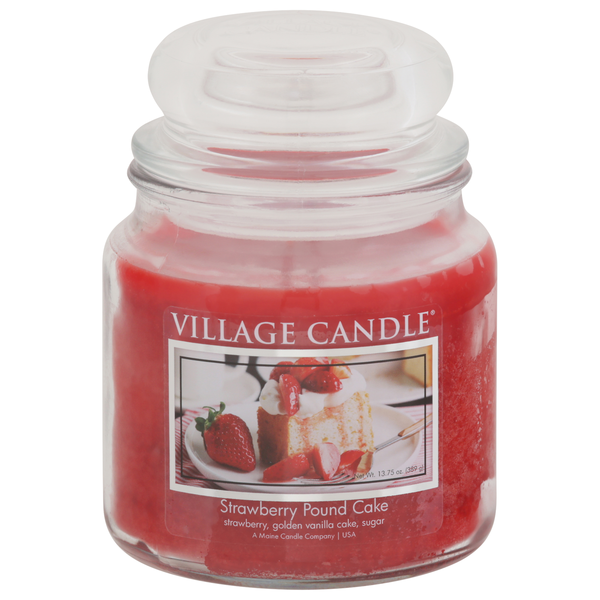 Village Candle Strawberry Pound Cake