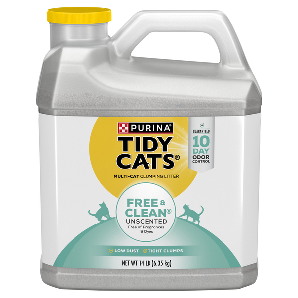 Save on Tidy Cats Free & Clean Clumping Unscented MultiCat Cat Litter