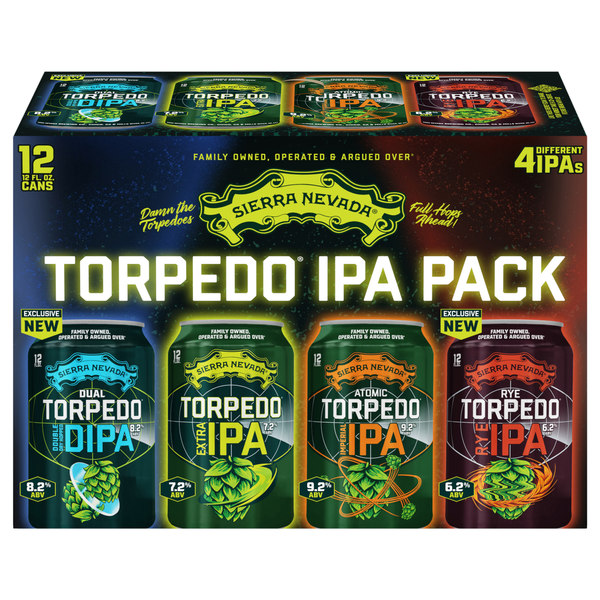 Sierra Nevada Torpedo IPA Pack Beer - 12 pk