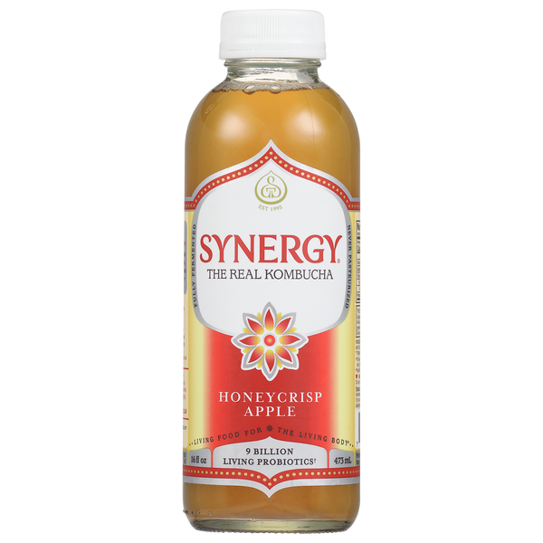 GT's Synergy Honeycrisp Apple Raw Kombucha