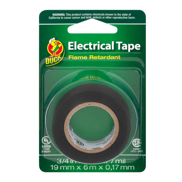 Duck Brand Electrical Tape 3/4 Inch X 2 Feet
