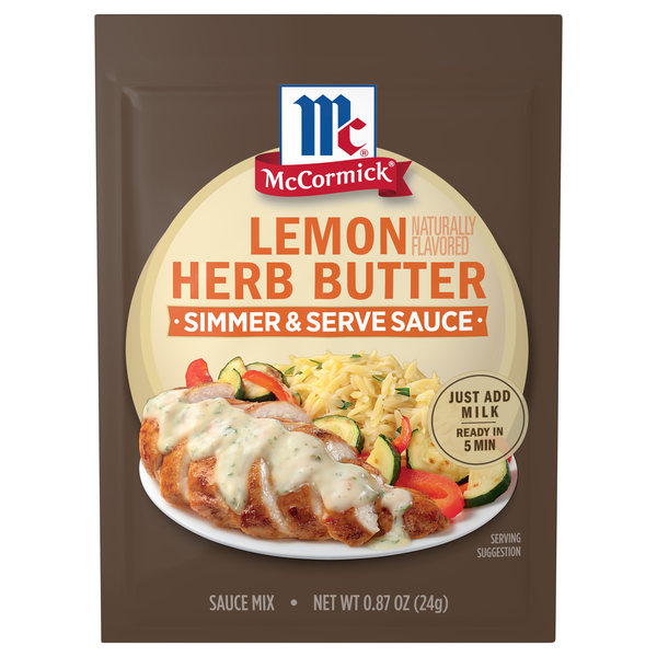 McCormick Lemon Herb Butter Sauce Mix Packet