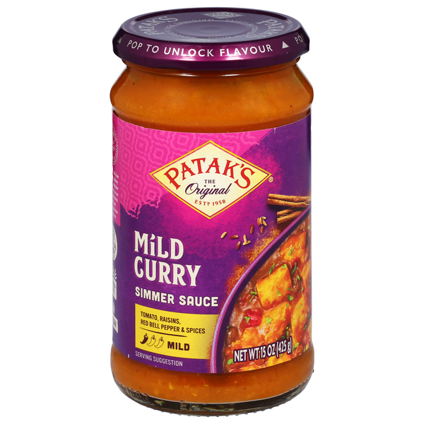 Patak's Mild Curry Simmer Sauce