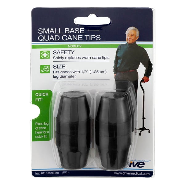 Save on Drive Small Base Quad Cane Tips Order Online Delivery Stop & Shop