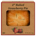 Baked Strawberry Pie 4 Inch