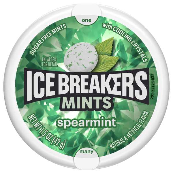 Ice Breakers Sugar Free Mints Spearmint