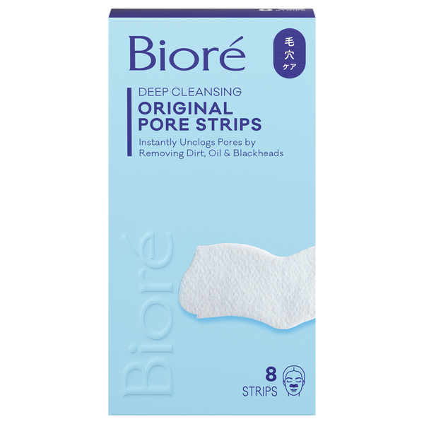 Biore Pore Strips Deep Cleansing Original Nose