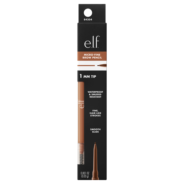 e.l.f Waterproof Micro-Fine Brow Pencil Soft Brown 84304