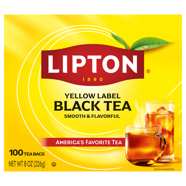 Lipton Yellow Label Black Tea Bags