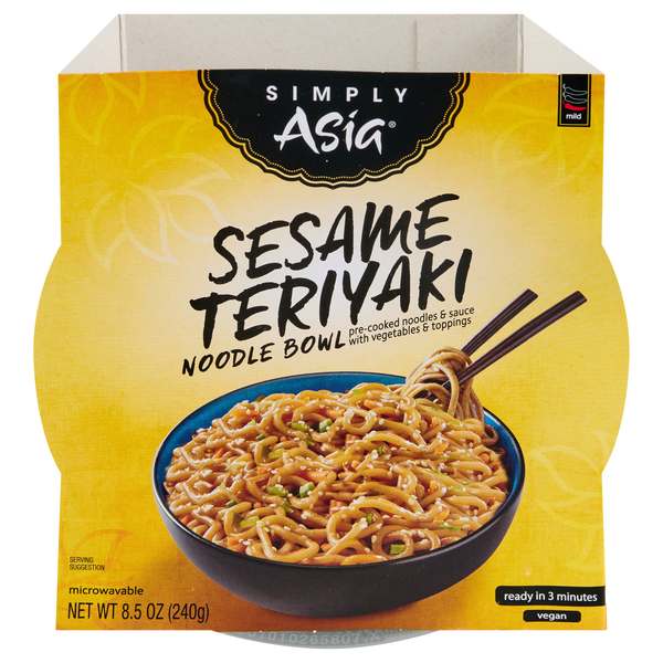 Simply Asia Noodle Bowl Sesame Teriyaki Mild