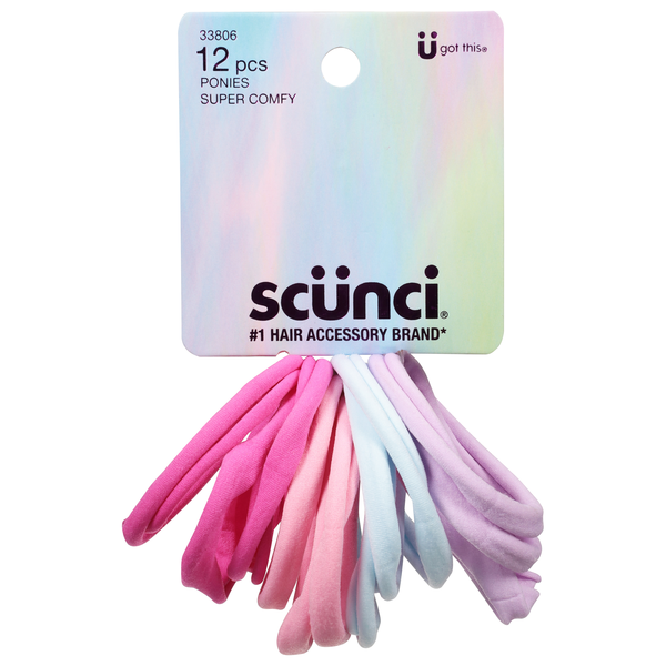 Scunci Super Comfy Ponies