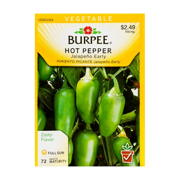 Save on Burpee Vegetable Hot Pepper Jalapeno Early Order Online