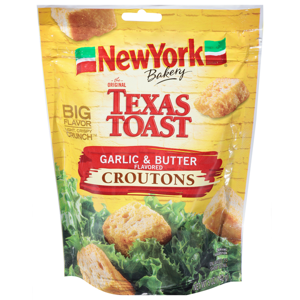 New York Bakery Texas Toast Garlic & Butter Croutons