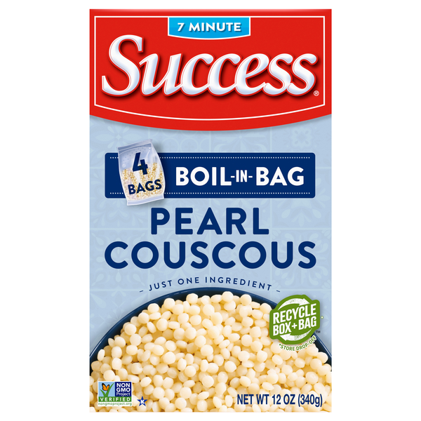 Success Boil-in-Bag Pearl Couscous - 4 ct