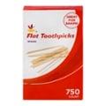 Our Brand Wood Flat Toothpicks
