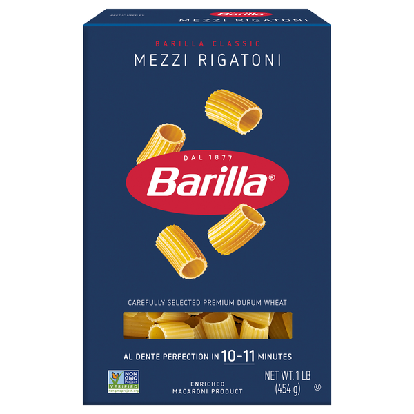 Barilla Mezzi Rigatoni Pasta