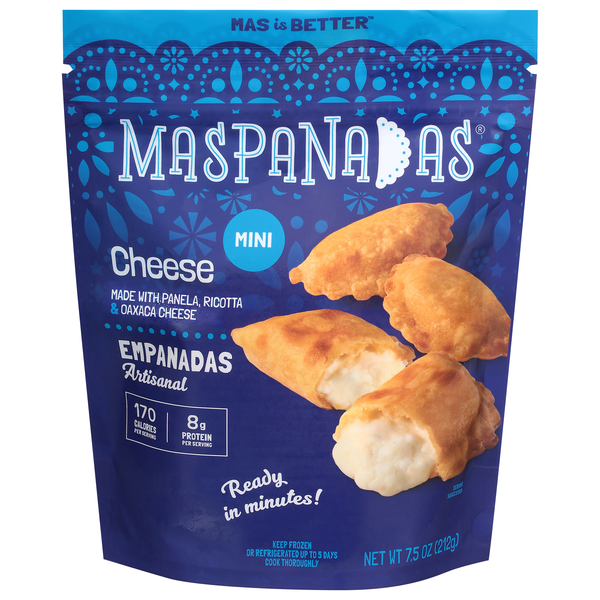 MasPanadas Mini Cheese Empanadas Frozen