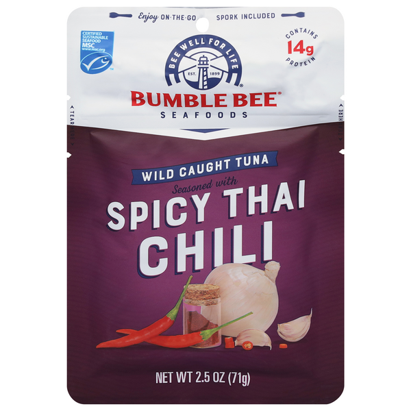Save on Bumble Bee Wild Caught Tuna Pouch Spicy Thai Chili Order Online