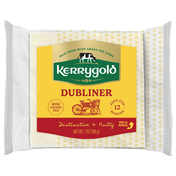 Kerrygold Grass-fed Aged Irish Dubliner Cheese Block