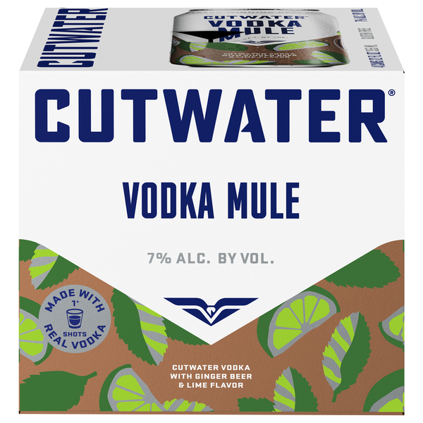 Cutwater Vodka Mule Cocktail - 4 pk