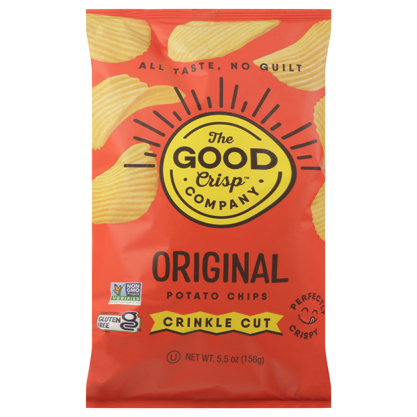 The Good Crisp Company Crinkle Cut Original Potato Chips