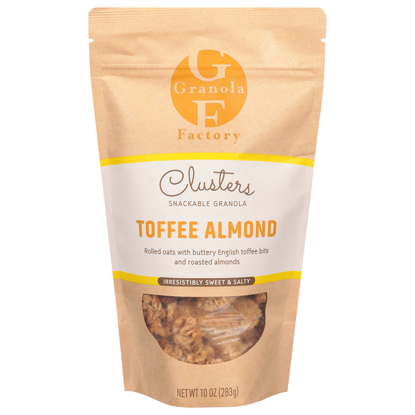 Save on Granola Factory Clusters Snackable Granola Toffee Almond Order