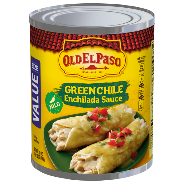 Old El Paso Mild Green Chile Enchilada Sauce
