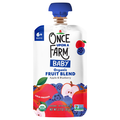 Once Upon a Farm Organic Baby Food Fruit Blend Apple & Blueberry