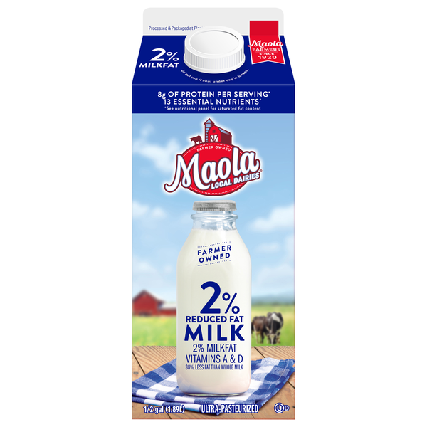 Maola 2% Reduced Fat Milk