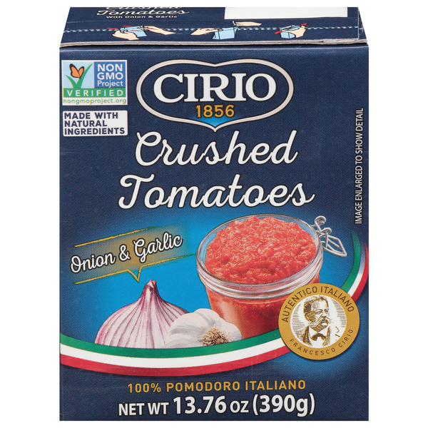 Cirio Onion & Garlic Crushed Tomatoes