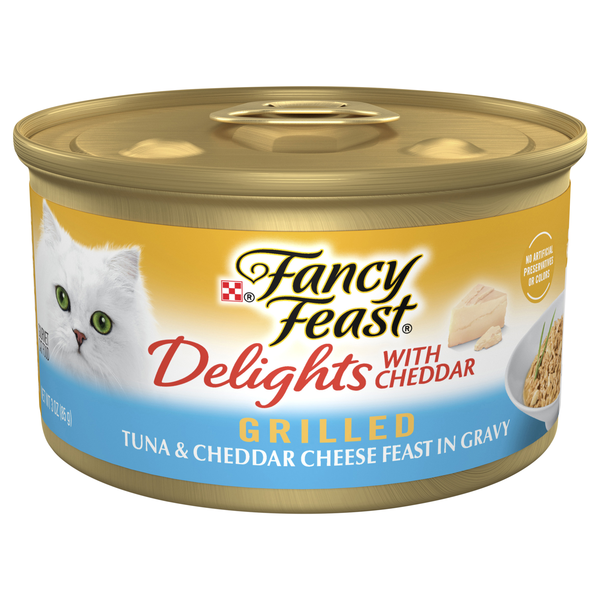Fancy Feast Delights with Cheddar Grilled Tuna Wet Cat Food