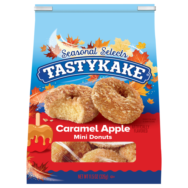 Tastykake Fall Edition Mini Caramel Apple Donuts