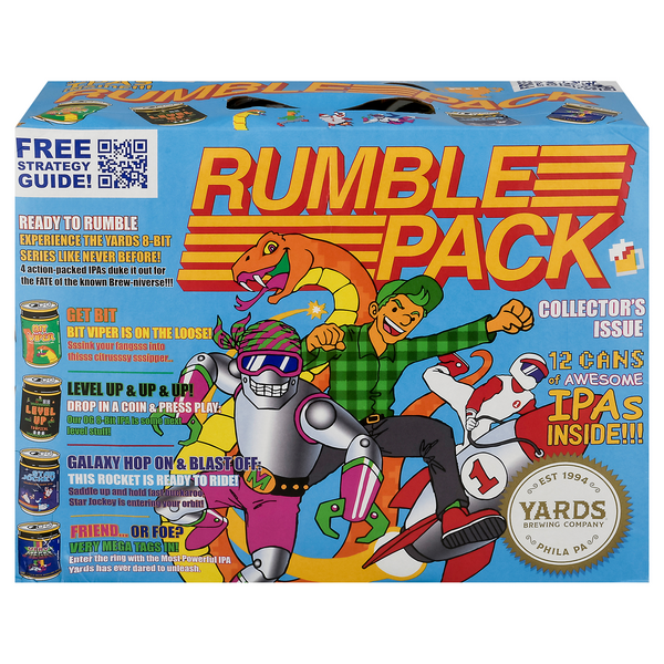 Save on Yards Rumble Pack IPA Variety Pack 12 pk Order Online