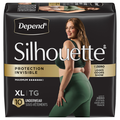 Depend Silhouette Women's Incontinence Underwear Blush XL