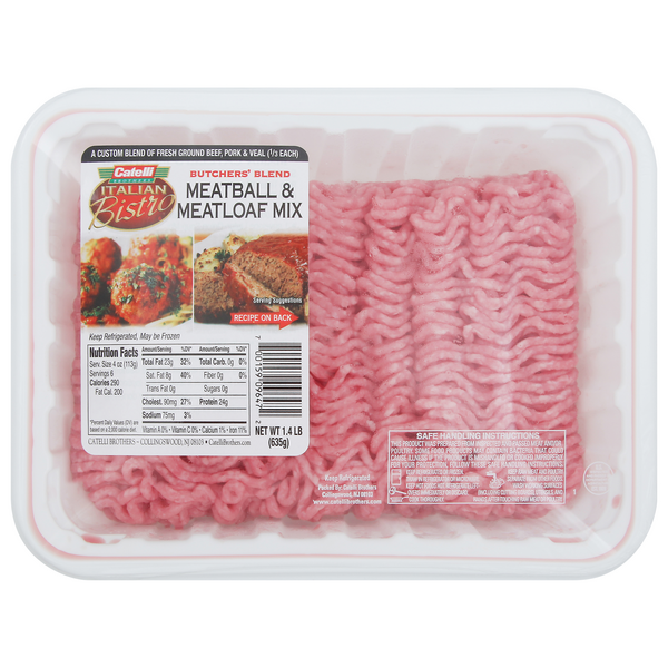 Catelli Brothers Butcher's Blend Meatball & Meatloaf Mix Fresh